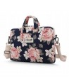 Canvaslife Briefcase Laptop Bag 15-16'' - Navy Blue/Pink