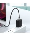 Dudao L10C USB-C - USB-C PD cable 100W 5A 0.23m - black