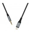Dudao audio cable Lightning - mini jack 3.5mm 1m gray (L11PRO)