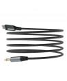 Dudao audio cable Lightning - mini jack 3.5mm 1m gray (L11PRO)