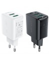 Acefast charger 2x USB 18W QC 3.0, AFC, FCP white (A33 white)