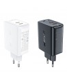 Acefast A29 PD50W GaN (USB-C + USB-C) dual port charger black