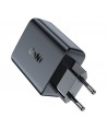 Acefast A29 PD50W GaN (USB-C + USB-C) dual port charger black