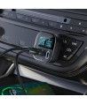 Acefast car charger 101W 2x USB Type C / USB, PPS, Power Delivery, Quick Charge 4.0, AFC, FCP black (B5)