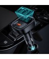 Acefast car charger 101W 2x USB Type C / USB, PPS, Power Delivery, Quick Charge 4.0, AFC, FCP black (B5)