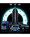 Acefast car charger 101W 2x USB Type C / USB, PPS, Power Delivery, Quick Charge 4.0, AFC, FCP black (B5)