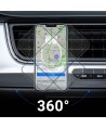 Acefast D16 Magnetic Car Air Vent Mount - No MagSafe Required - Gray