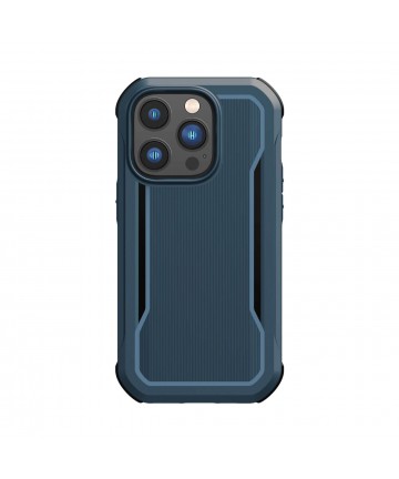 Raptic X-Doria Fort Case iPhone 14 Pro with MagSafe armored blue cover