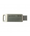 Flash Drive 128GB USB 3.2 Gen 1 USB / USB C OTG ODA3 Goodram - Silver