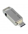 Flash Drive 128GB USB 3.2 Gen 1 USB / USB C OTG ODA3 Goodram - Silver