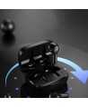 Choetech TWS wireless headphones with solar panel black (BH-T09)
