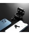 Choetech TWS wireless headphones with solar panel black (BH-T09)