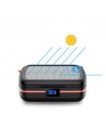 Choetech TWS wireless headphones waterproof with solar panel and built-in 2500mAh powerbank black (BH-T05)
