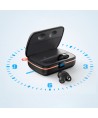 Choetech TWS wireless headphones waterproof with solar panel and built-in 2500mAh powerbank black (BH-T05)