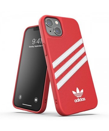 Adidas OR Molded Case PU iPhone 13 Pro / 13 6.1" red/red 47117