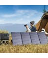 Choetech SC010 solar tourist charger, foldable, 160W - black