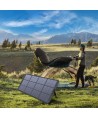 Choetech SC011 solar charger 200W portable solar panel - black