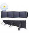 Choetech SC009-V2 solar foldable charger 100W USB-C / 2x USB-A PD QC - black