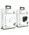 Acefast fast charger GaN (2xUSB-C / USB-A) PPS / PD / QC4+ 65W black (A41)