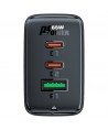 Acefast fast charger GaN (2x USB-C / USB-A) PPS / PD / QC4+ 65W white (A41)