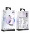 Acefast charger GaN 65W 3 ports (1xUSB, 2xUSB C) purple (A45)