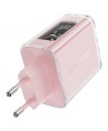 Acefast GaN charger 65W 3 ports (1xUSB, 2xUSB C) green (A45)