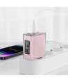 Acefast GaN charger 65W 3 ports (1xUSB, 2xUSB C) green (A45)