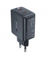Fast charger GaN 35W PD 2x USB C Acefast A49 - black