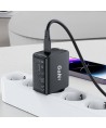 Fast charger GaN 35W PD 2x USB C Acefast A49 - black