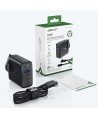 Fast charger GaN UK 100W Power Delivery 3x USB C 1x USB - black