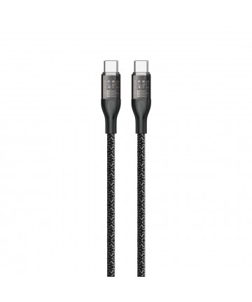 Dudao L22C USB-C - USB-C cable 120W 1m - gray