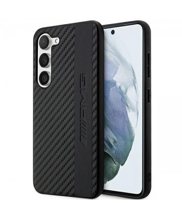 AMG AMHCS23MBLSCA S23+ S916 black/black hardcase Carbon Stripe&Embossed