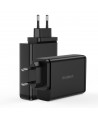 Choetech charger GaN 140W 4 ports (2x USB C, 2x USB) black (PD6005)