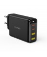 Choetech charger GaN 140W 4 ports (2x USB C, 2x USB) black (PD6005)