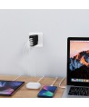 Choetech charger GaN 140W 4 ports (2x USB C, 2x USB) black (PD6005)