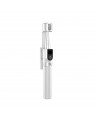 Selfie stick / telescopic pole with tripod Dudao F18W - white