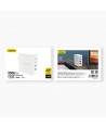 GaN 100W fast wall charger 2 x USB-C / 2 x USB Dudao A100EU - white