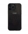 Audi Carbon Fiber iPhone 14 Pro Max 6.7" black/black hardcase AU-TPUPCIP14PM-R8/D2-BK