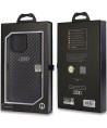 Audi Carbon Fiber iPhone 14 Pro Max 6.7" black/black hardcase AU-TPUPCIP14PM-R8/D2-BK