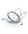 MagSafe Choetech T603-F inductive charger with holder - white