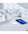 MagSafe Choetech T603-F inductive charger with holder - white