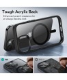 ESR CH HALOLOCK MAGSAFE IPHONE 15 PLUS CLEAR/BLACK