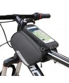 Wozinsky frame bike bag + detachable phone cover up to 6.5 "1.5l black (WBB7BK)