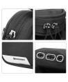Wozinsky frame bike bag + detachable phone cover up to 6.5 "1.5l black (WBB7BK)