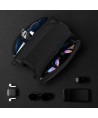 Wozinsky frame bike bag + detachable phone cover up to 6.5 "1.5l black (WBB7BK)