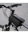 Wozinsky frame bike bag + detachable phone cover up to 6.5 "1.5l black (WBB7BK)