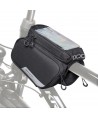 Wozinsky frame bike bag + detachable phone cover up to 6.5 "1.5l black (WBB7BK)