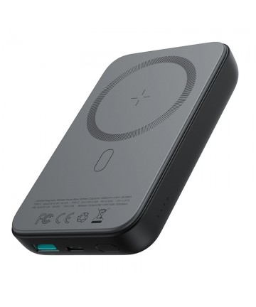 Joyroom JR-W020 20W 10000mAh MagSafe Power Bank + USB-C - USB-C 0.25m Cable - Black