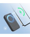 Joyroom JR-W020 20W 10000mAh MagSafe Power Bank + USB-C - USB-C 0.25m Cable - Black