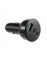 Joyroom 70W car charger with 3 ports: USB, 2 x USB C black (JR-CL26)